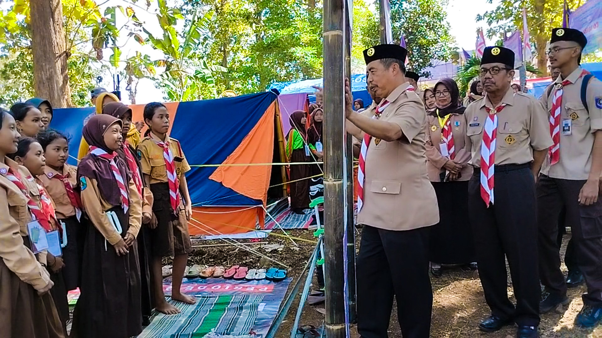 Buka Jambore Cabang Ke Viii Bupati Madiun Wujud Nyata Dari Bhineka