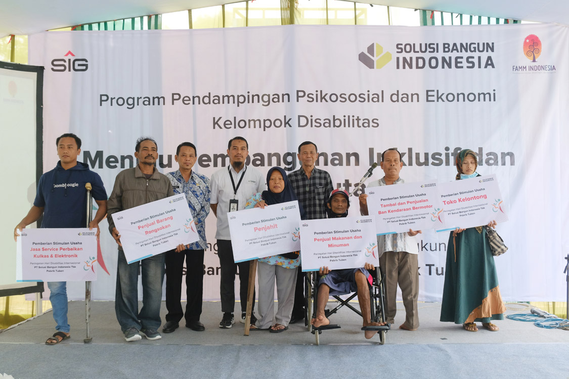 Solusi Bangun Indonesia Dukung Puncak Hari Disabilitas Internasional