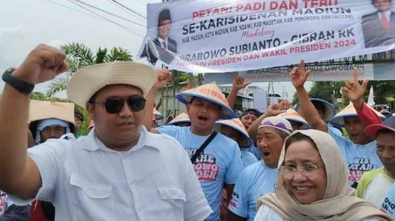 Petani Padi Dan Tebu Se- Karesidenan Madiun Deklarasi Dukung Prabowo ...